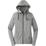 SOMD Sabres New Era Ladies Tri-Blend Fleece Full-Zip Hoodie