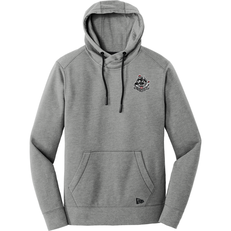 Grundy Senators New Era Tri-Blend Fleece Pullover Hoodie