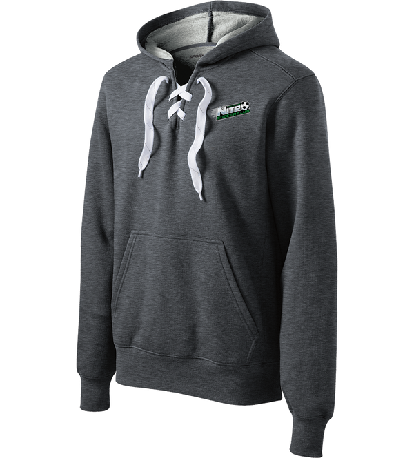 Nitro Soccer Lace Up Pullover Hooded Sweatshirt