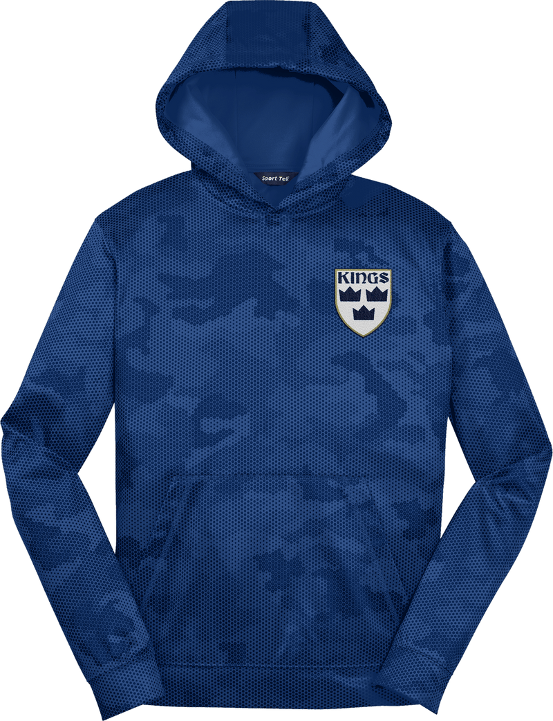 North Jersey Kings Youth Sport-Wick CamoHex Fleece Hooded Pullover