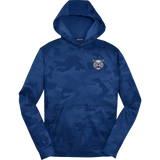 CT Bobcats Youth Sport-Wick CamoHex Fleece Hooded Pullover