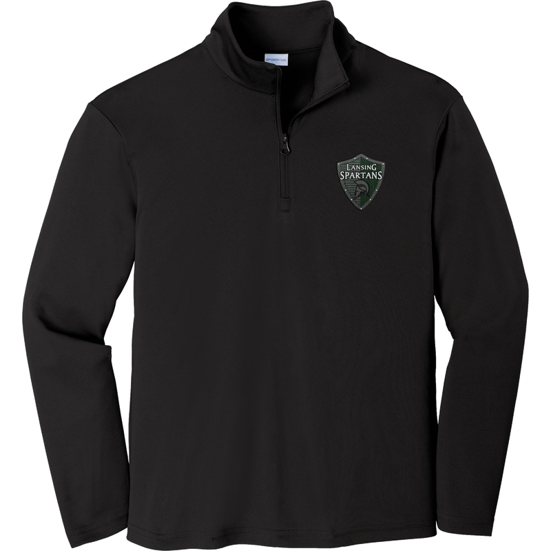 Lansing Spartans Youth PosiCharge Competitor 1/4-Zip Pullover