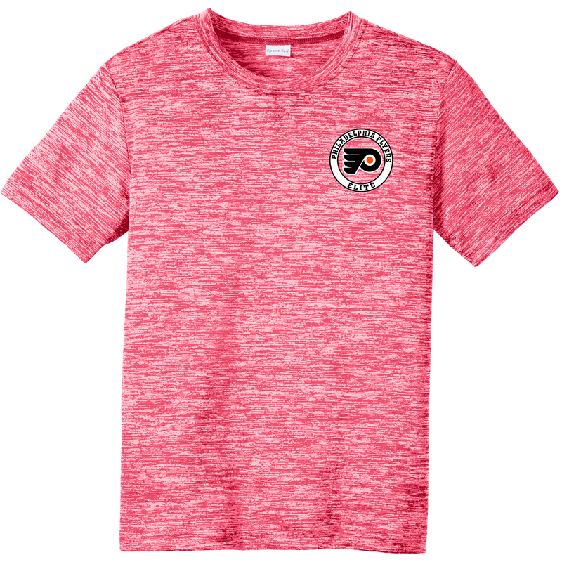 Philadelphia Flyers Elite Youth PosiCharge Electric Heather Tee