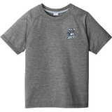 Hard Edge Hockey Youth PosiCharge  Tri-Blend Wicking Raglan Tee