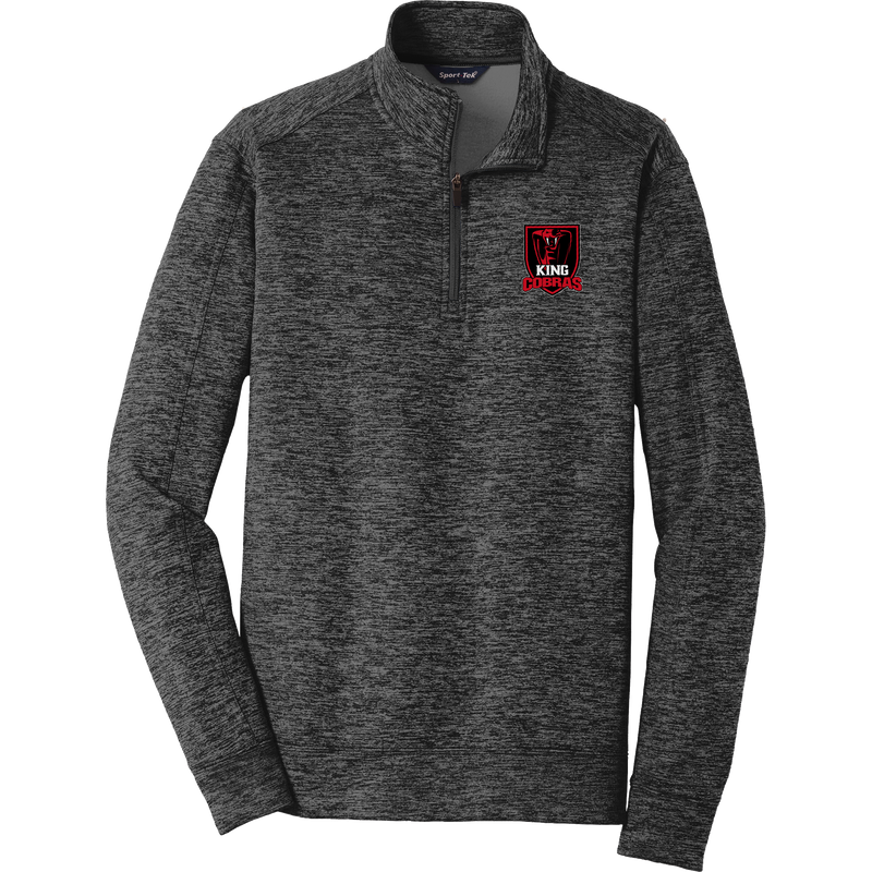 King Cobras PosiCharge Electric Heather Fleece 1/4-Zip Pullover